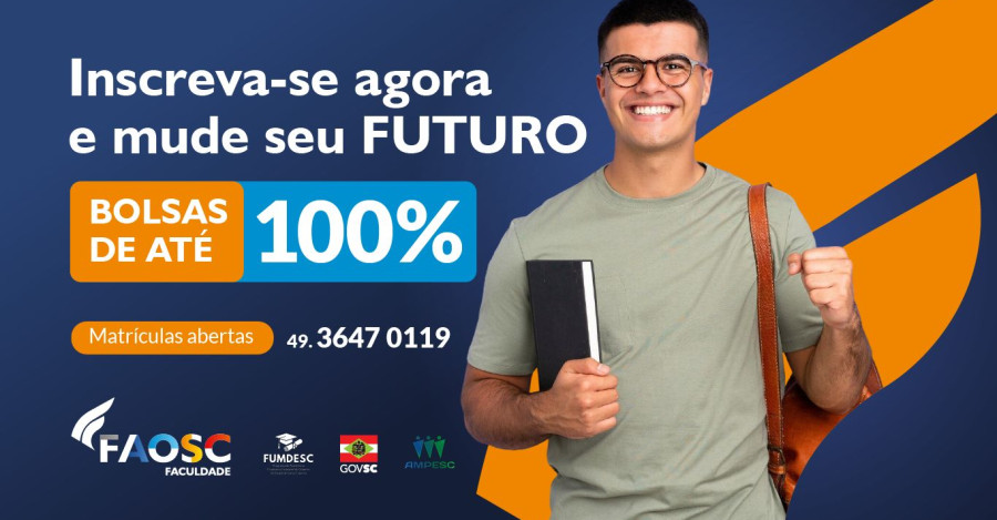 Inscreva-se agora e mude seu futuro